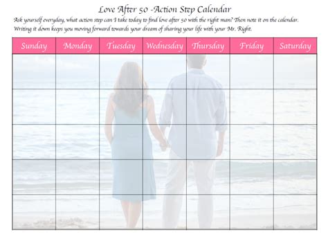 dating calendar